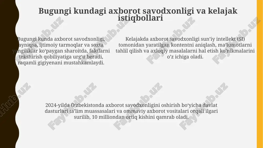 media savodxonlik va axborot madaniyati fanining tarixiy evolyutsiyasi - Page 5