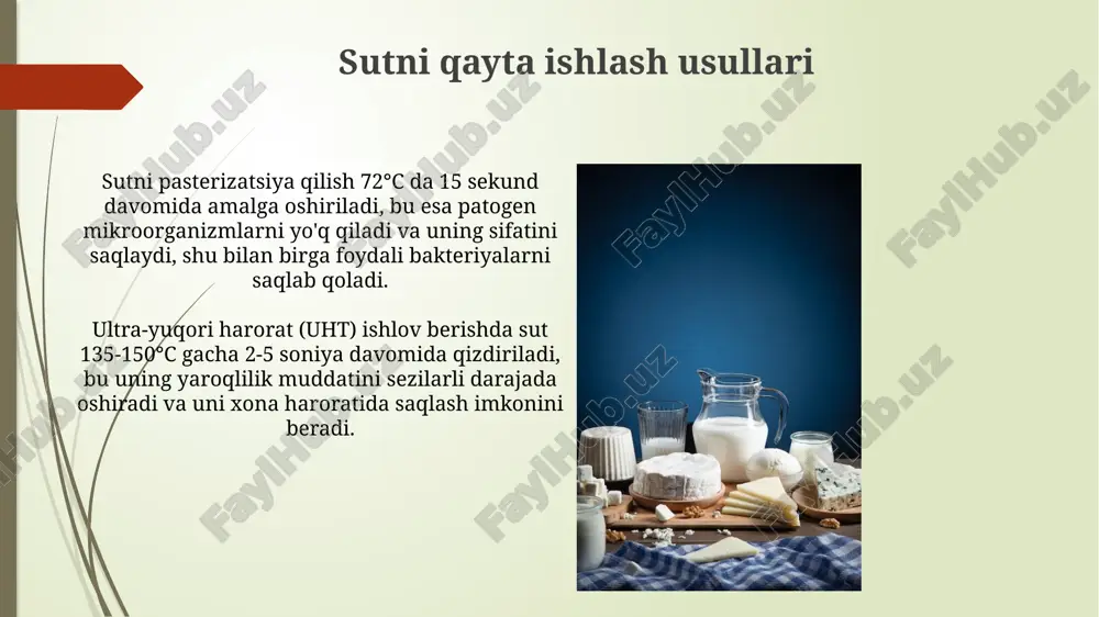 sut.sut mahsulotlari va ularni qayta ishlash - Page 5