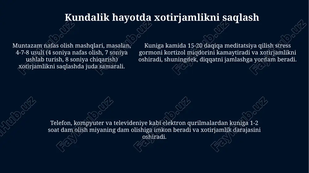 tinch va xotirjam yashash baxti - Page 5