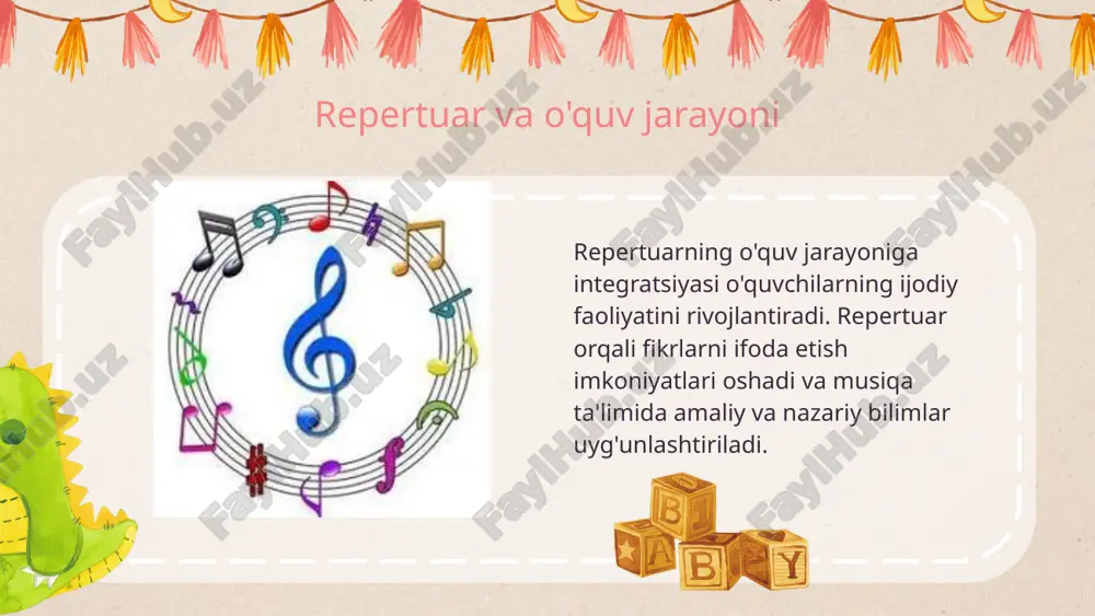 reja repertuarlarining pedagogik ahamiyati va maqsadlari - Page 5