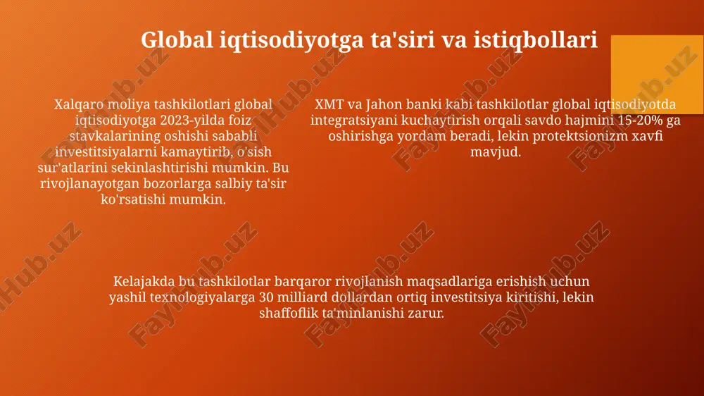 xalqaro moliyaviy tashkilotlar - Page 5