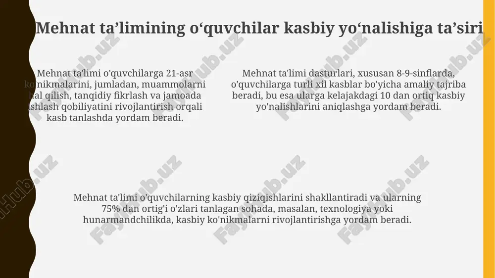 oʻquvchilarni kasbga yoʻnaltirishda mehnat tarbiyasining ahamiyati - Page 5