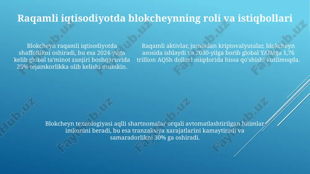 "raqamli iqtisodiyot va blokcheyn" - Page 5