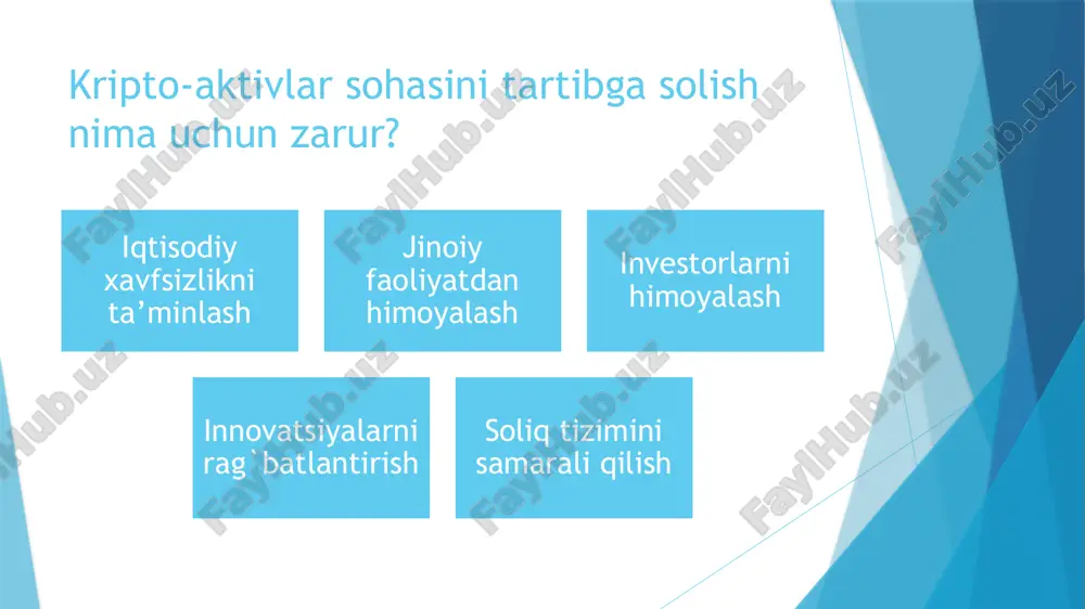 kripto-aktivlar taushunchasi va ularning rivojlanishi tarixi - Page 5