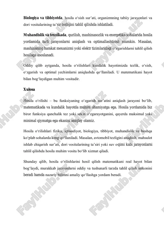 hosila o'rilishlarni o'ziga xos xususiyatlari - Page 5