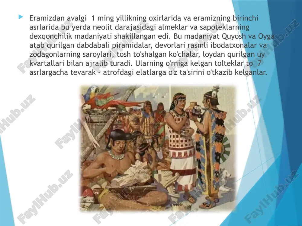 markaziy amerika xalqlari moddiy madaniyati - Page 5