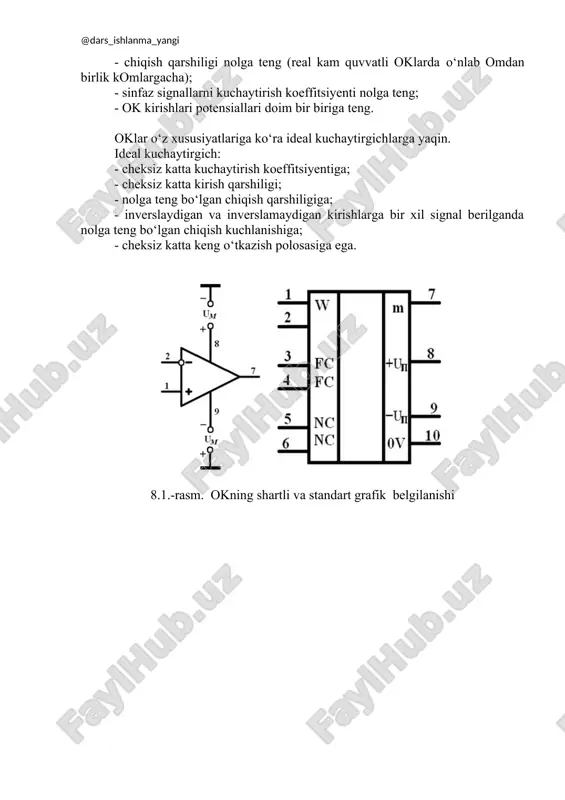 differensial kuchaytirgich. operatsion kuchaytirgich - Page 5