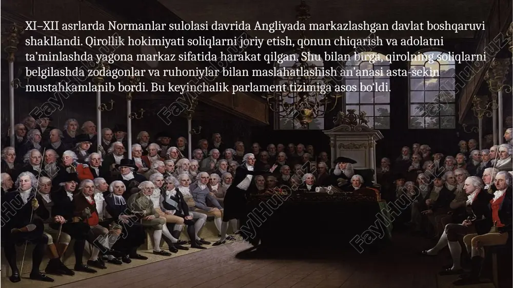 jahon tarixi mavzu angliya parlamentining vujudga kelishi va faoliyati - Page 5