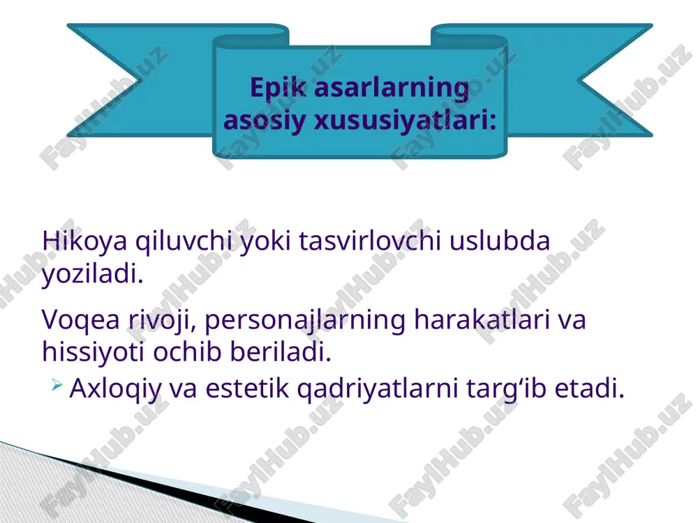 boshlang‘ich sinflarda epik asarlar ustida ishlash - Page 5