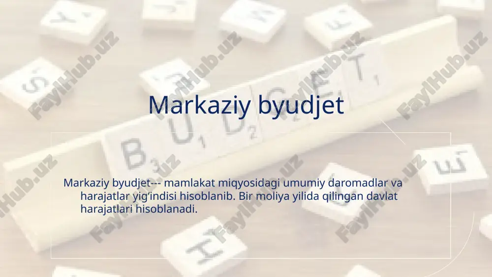 davlat byujeti va uning iqtisodiy mazmuni - Page 5