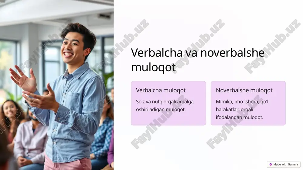 boshqaruvda muloqot usulining afzal va o'ziga xos tomonlari - Page 5