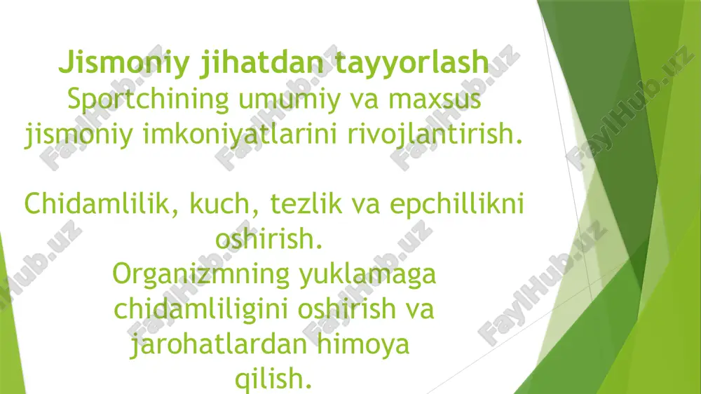 sportchilarning texnik va taktik tayyorgarligi - Page 5