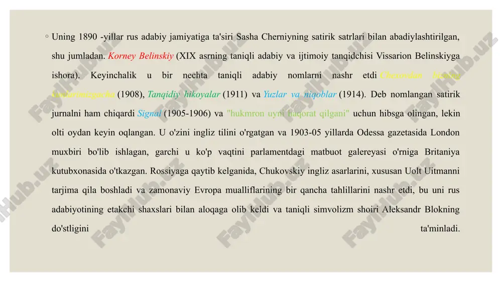 korney chukovskiy haqida - Page 5