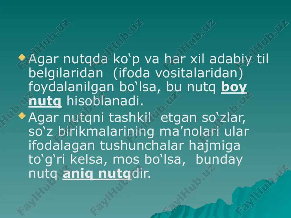 nutqning kommunikativ belgilari - Page 5
