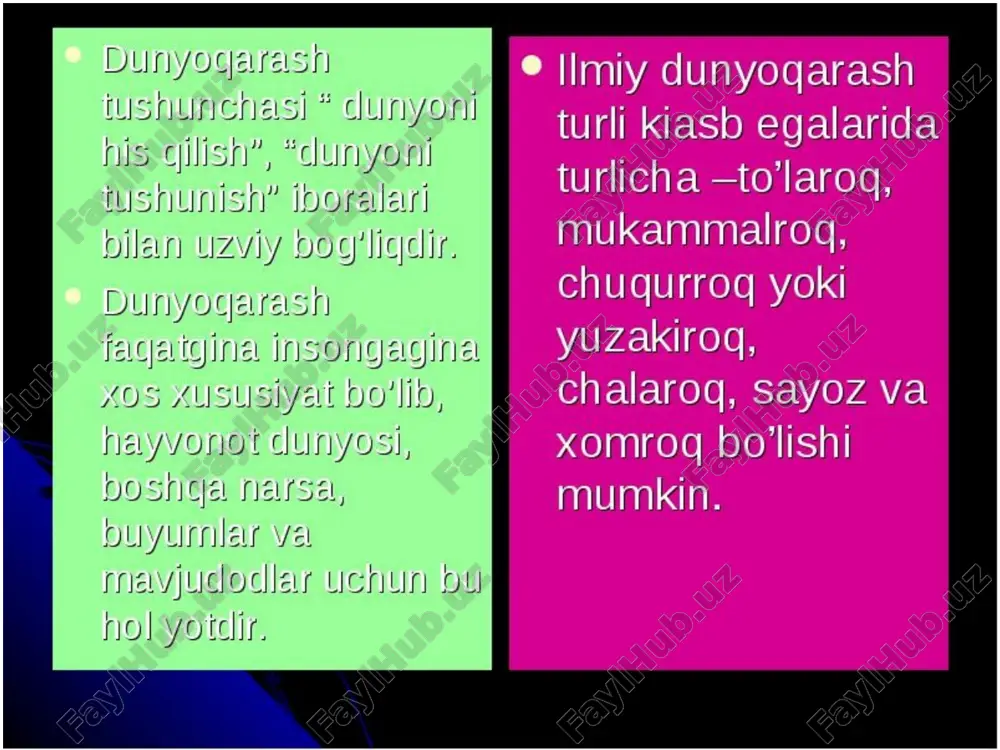 o‘quvchilarning ilmiy dunyoqarashini shakllantirishning asosiy vositalari. - Page 5