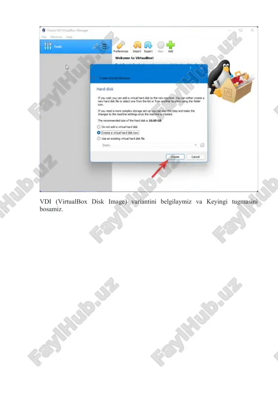 virtualboxda virtual mashina yaratish - Page 5