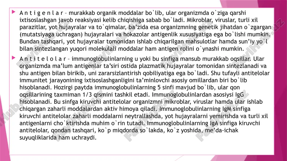 immun tanqisligining fiziologik asoslari - Page 5