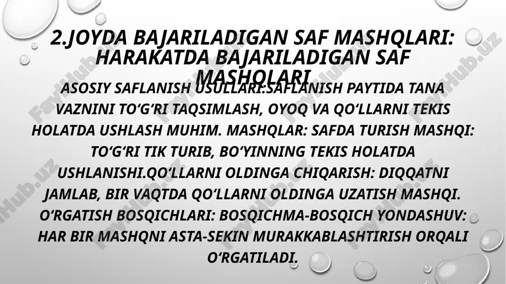 saf mashqlari (gimnastika) - Page 5