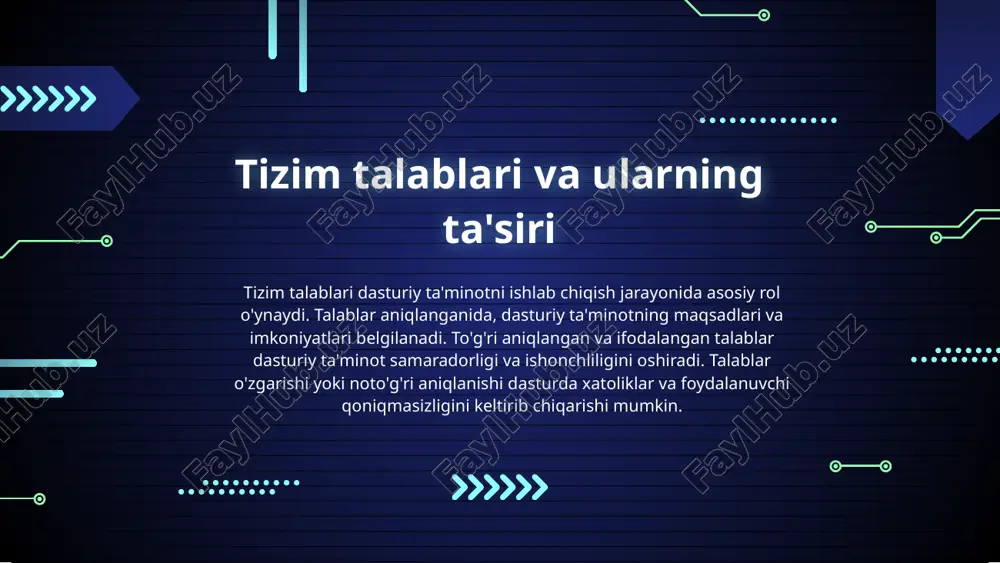 sifat omillari va talablarni ishlab chiqish - Page 5