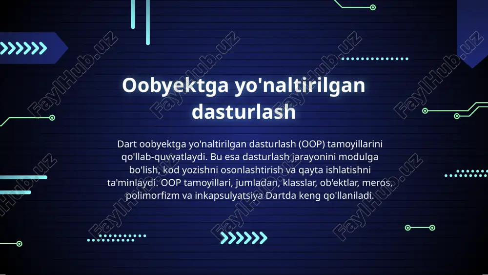 dart dasturlash tili va flutter frameworkidagi mobil ilova ishlab chiqish - Page 5