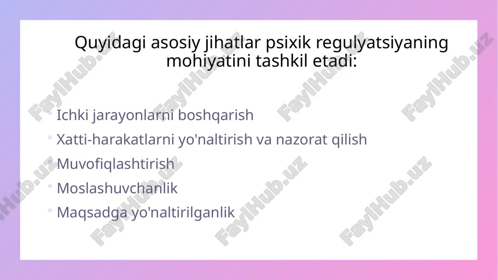 psixik faoliyatning psixologik regulyatsiyasi - Page 5