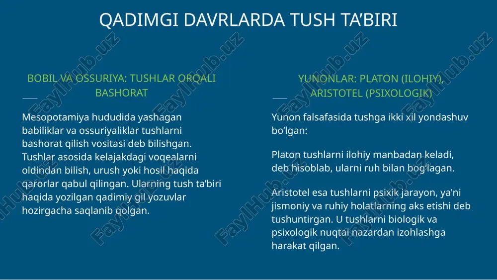 tush ta’birini aytishda tarixiy va zamonaviy yondashuvlar - Page 5