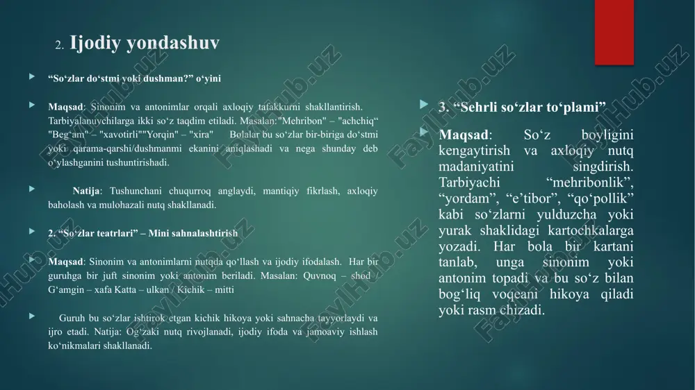 sinonim va antonimlar.(tayorlov guruh)til va nutq markazi - Page 5
