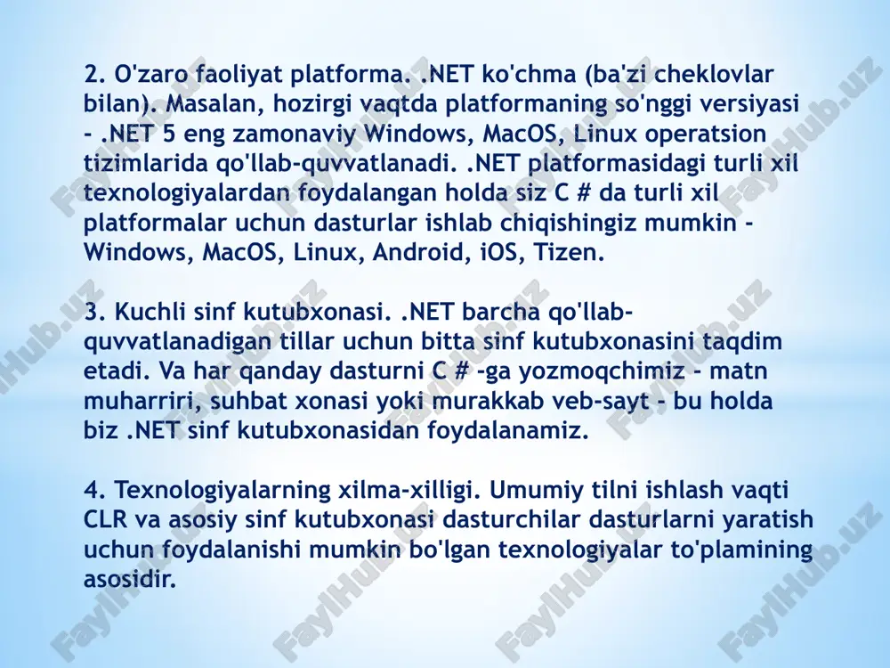 c# 9.0 va .net - Page 5