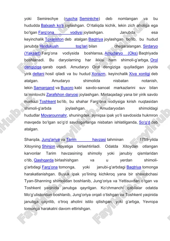 . 2015 yildan so‘ng tug‘ilish ko‘payib, aholi soni ham shunga hamohang o‘sa boshladi. turkmaniston esa bu haqdagi ma’lumotlarni uzoq yillardan buyon oshkor qilmaydi. umumiy hisobda markaziy osiyo aholisi 80 milliondan oshadi. qo‘yida beshta respublikada mustaqillikdan keyingi sodir bo‘lgan demokratik vaziyatni tahlil qilamiz. markaziy osiyo davlatlarining umumiy xaritasi o‘zbekiston 1991 yilda 20,4 mln 2023 yilda 36,6 mln o‘zbekiston markaziy osiyodagi aholisi eng ko‘p mamlakat hisoblanadi. hozirgi paytda respublika aholisi 36,6 mln nafarni tashkil etmoqda. 1989 yilda aholini ro‘yxatga olish o‘tkazilgan va unda respublika aholisining soni 19,7 million kishini tashkil etgan. 1990 yilda respublika aholisi 20,2 mln nafar bo‘lgan. 2000 yilda 24,5 mln, 2010 yilda 28 mln, 2020 yilda 33,9 mln nafarga ko‘paygan. statistika agentligining so‘nggi ma’lumotlariga ko‘ra, 2023 yil 1 oktyabr holatiga ko‘ra, o‘zbekiston aholisi 36 mln 599 ming kishini tashkil etgan. ulardan 18 mln 176 ming nafari ayollar, 18 mln 422 ming nafari erkaklar. doimiy aholi tarkibidagi erkaklar soni ayollar …