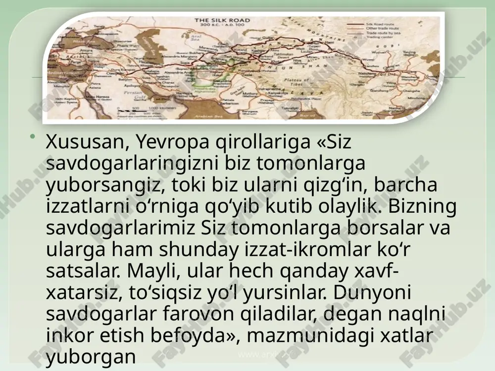 amir temur va temuriylar davrida buyuk ipak yo‘li - Page 5
