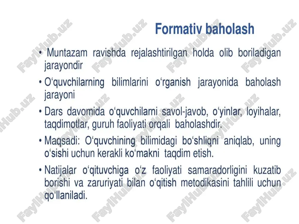 boshlangʻich taʼlim tizimini baholash - Page 5