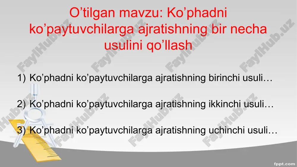 matematika faniga hissa qo’shgan ajdodlarimiz - Page 5
