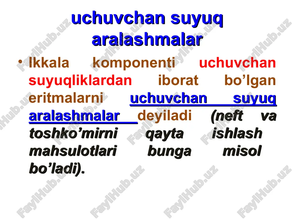 uchuvchan suyuq aralashmalarning termodinamikasi - Page 5