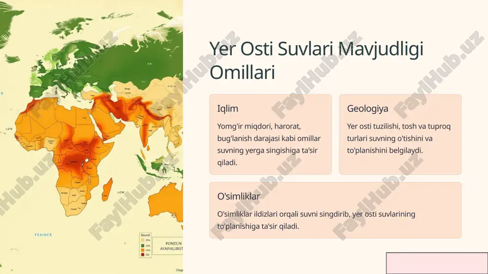 yer osti suvlari: hosil bo'lish jarayoni - Page 5