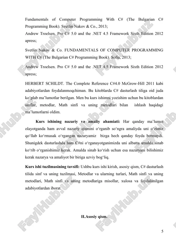 asturlashning paydo bo‘lishiga qadar katta dasturarni yozish qiyin bo‘lgan, satr kodlari miqdorining oshishi sababli dasturlarning o‘tish joylari chalkash masalalariga aylanib ketishiga olib keldi. strukturaviy tillar dastur tuzuvchi instrumentariysiga shartli operatorlarni, lokal o‘zgaradigan tartiblarni va boshqa mukammallashtirishlarni qo‘shib bu muammoni hal qildi. shunday tarzda nisbatan katta dasturlarni yozish imkoniyati vujudga keldi. aynan c# tili kuch, elegantlik va ma’nodorlikni o‘zida muvaffaqqiyatli birlashtirgan birinchi strukturaviy til bo‘ldi. uning bo‘lishi mumkin bo‘lgan xatolar mas’uliyatini tilga emas dastur tuzuvchi zimmasiga yuklaydigan prinsiplar bilan inobatga olgan holda sintaksisdan foydalanishdagi qisqalik va osonlik kabi xususiyatlari tezda tarafdorlarini topdi. bugungi kunda biz mazkur sifatlarni o‘z o‘zidan anglashiladigan deb hisoblaymiz, lekin c da birinchi marotaba dastur tuzuvchiga zarur bo‘lgan ajoyib yangi imkoniyatlar mujassamlashtirilgan. natijada 1980-yillardan boshlab c strukturaviy dasturlash tillari orasidagi eng ko‘p foydalaniladiganlaridan biri bo‘lib qoldi. biroq, dasturlashning rivojlamtirish choralariga ko‘ra bundanda kattaroq dasturlarni qayta ishlash muammosi kelib chiqmoqda. loyiha kodi ma’lum bir hajmga yetgan zahoti c-dastrularini tushunish …