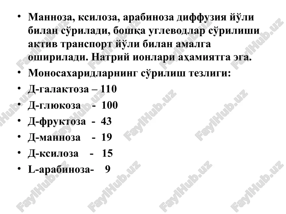 углеводлар ҳазмланиши. гликоген синтези ва парчаланиши - Page 5