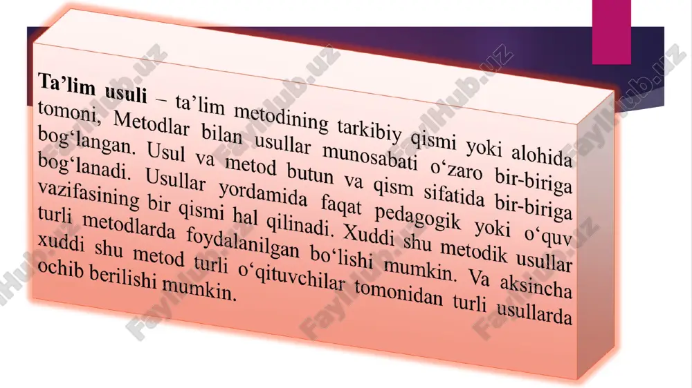 ta’lim metodlari va vositalari - Page 5