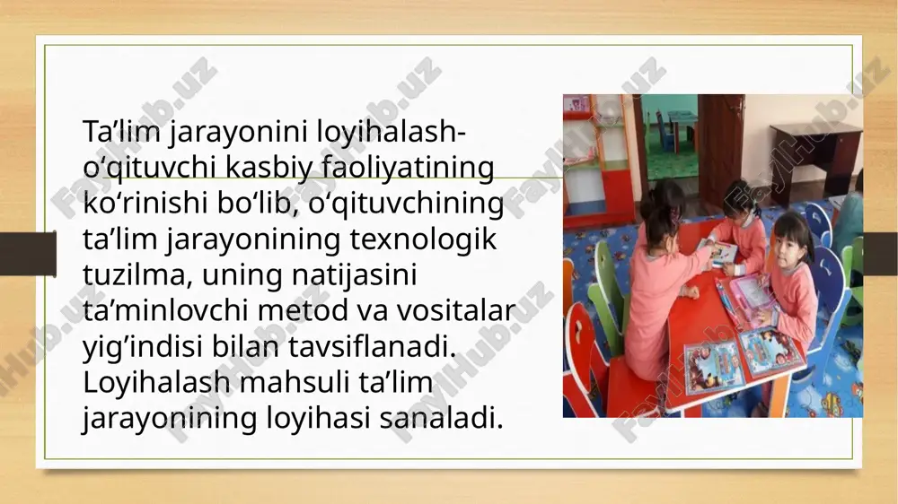 maktabgacha ta`limda pedagogik jarayonlarni loyihalashtirish - Page 5