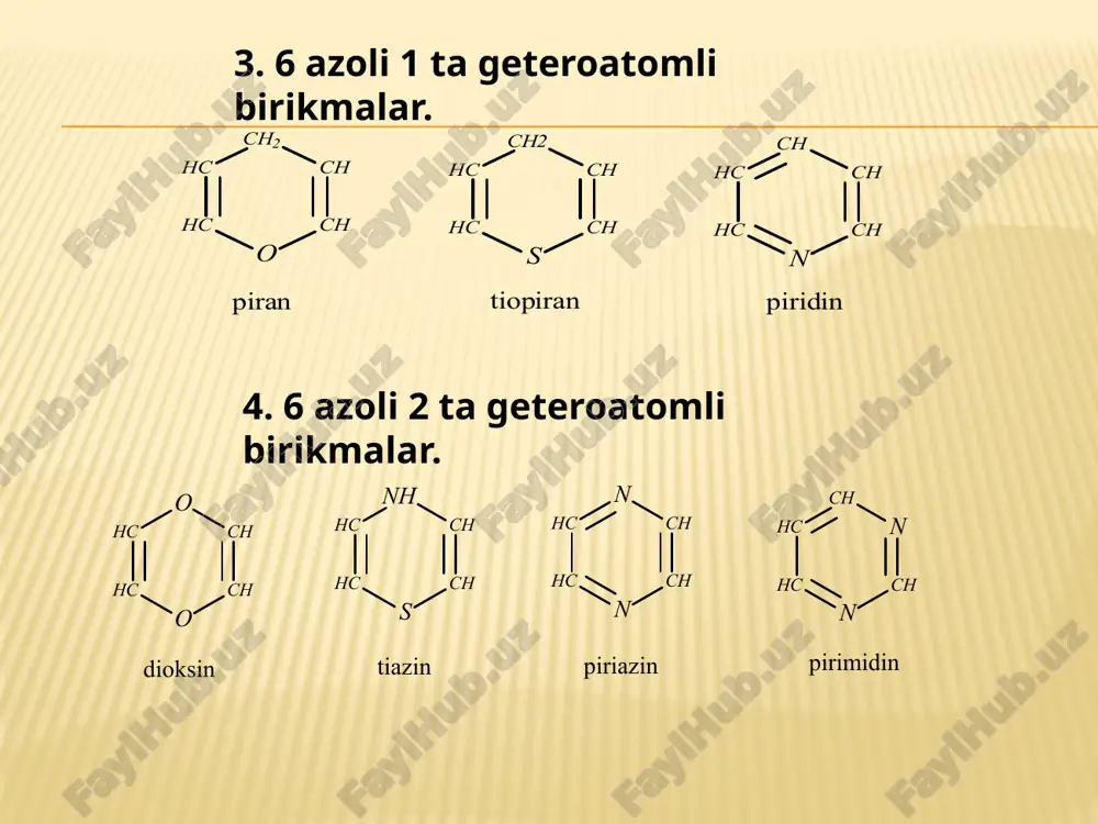 geterosiklik birikmalar - Page 5