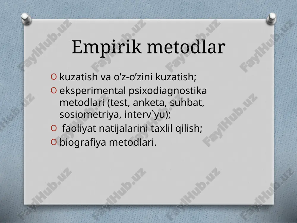 pedagogik psixologiya metodlari - Page 5