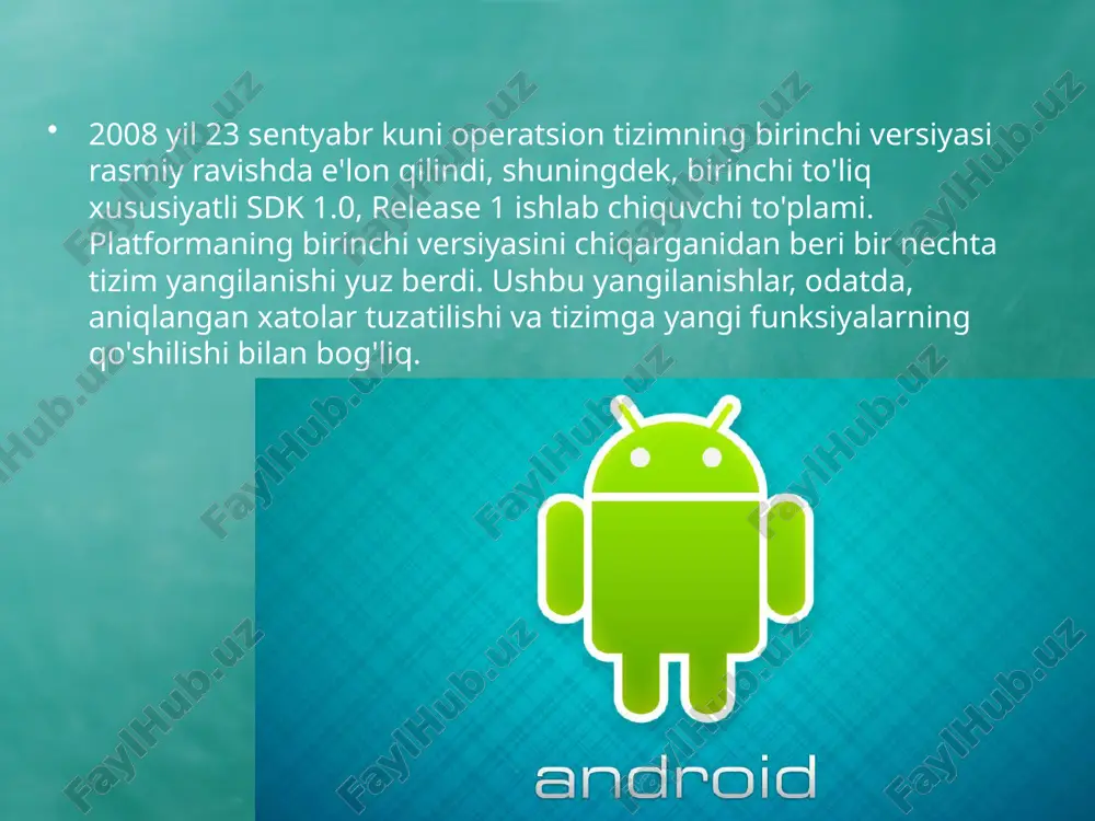android operatsion tizimi - Page 5
