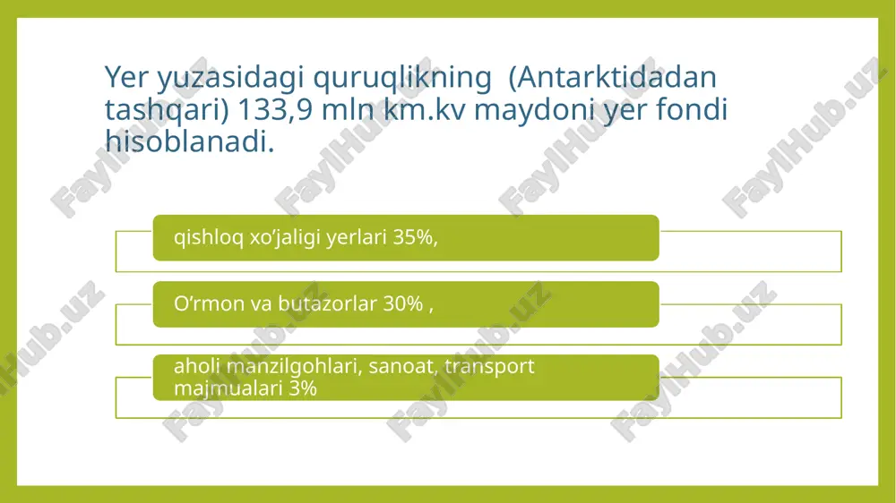 dunyo yer resurslari va ulardan foydalanish - Page 5