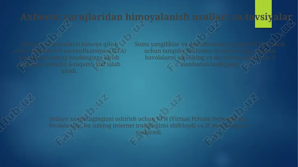 ijtimoiy tarmoqlarda axborot xurujlari va tahdidlar. - Page 5