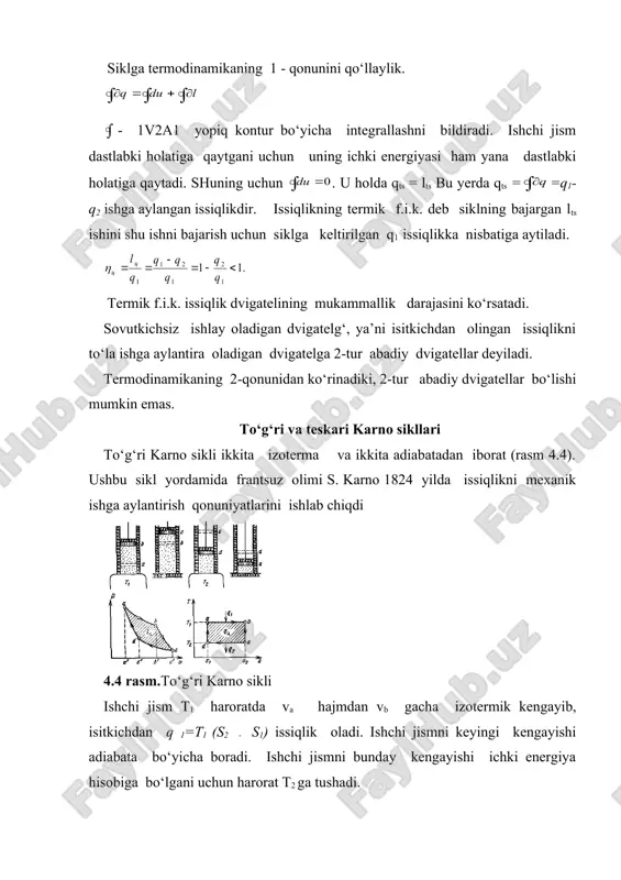termodinamikaning ii-qonuni - Page 5