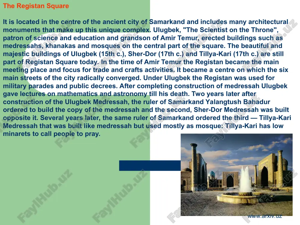historical places of uzbekistan - Page 5