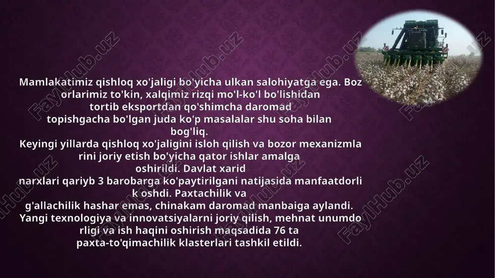 qishloq xojaligi va sanoat sohasidagi ozgarishlar - Page 5