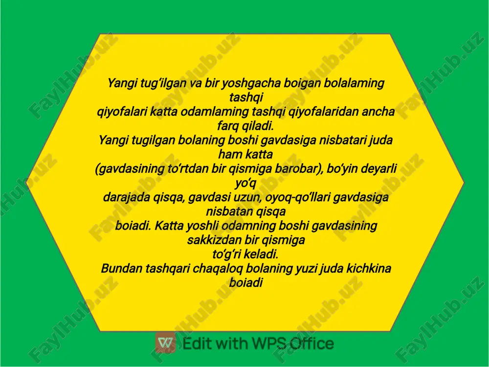 chaqaloqlik davrining psixologik xususiyatlari - Page 5