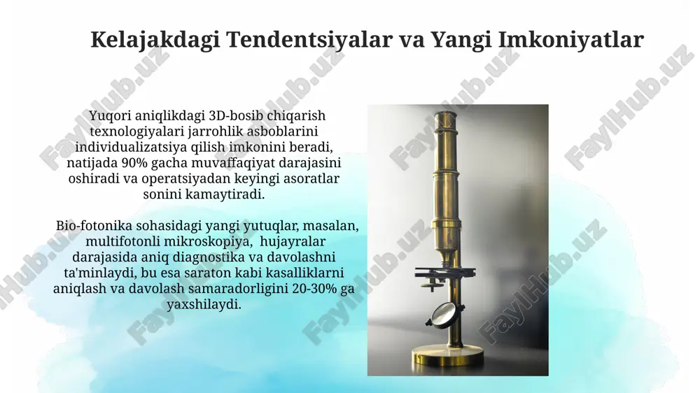tolali optika asboblarining tibbiyotdagi ahamiyati - Page 5