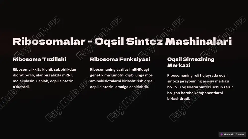 oqsil biosintezi - Page 5