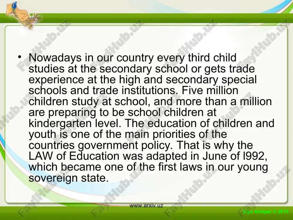 education in uzbekistan - Page 5
